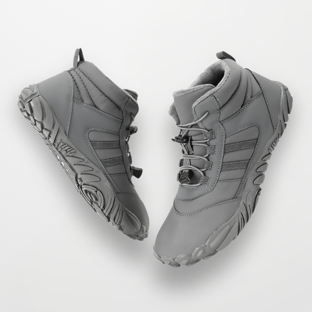 Winter Pro Barfußschuh in Grau