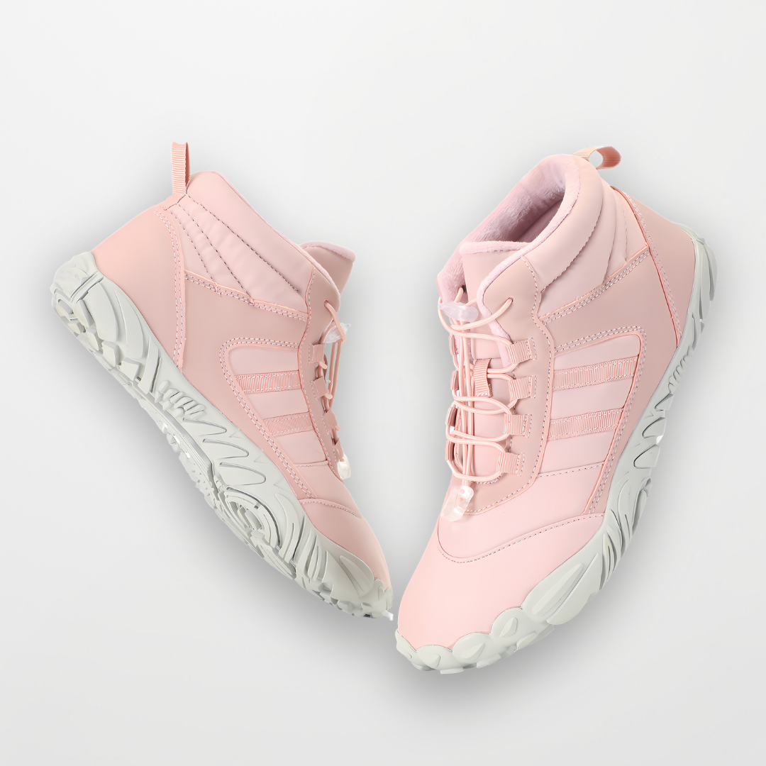 Winter Pro Barfußschuh in Rosa