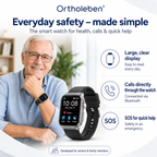 OrthoWatch Arca® – Senioren Smartwatch mit Sturzerkennung & SOS-Notruf