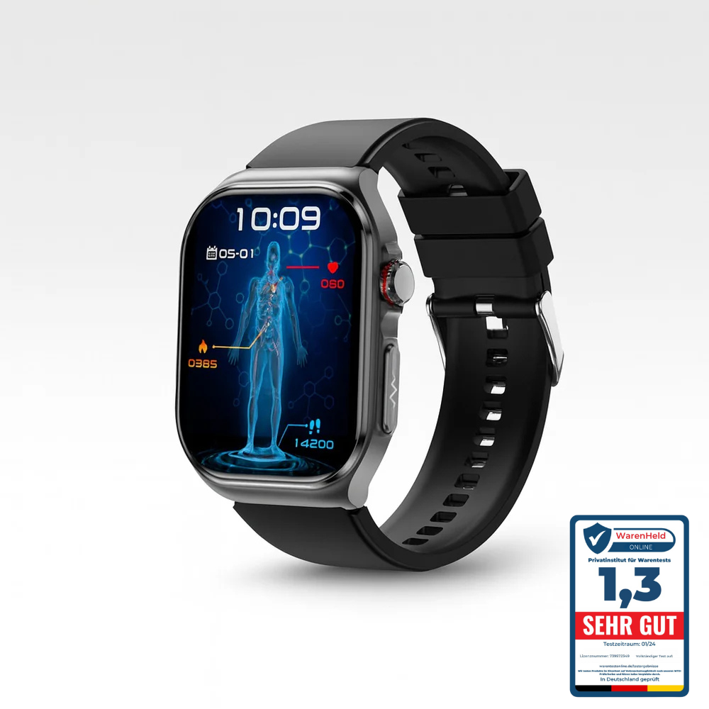 OrthoWatch Arca® – Senioren Smartwatch mit Sturzerkennung & SOS-Notruf