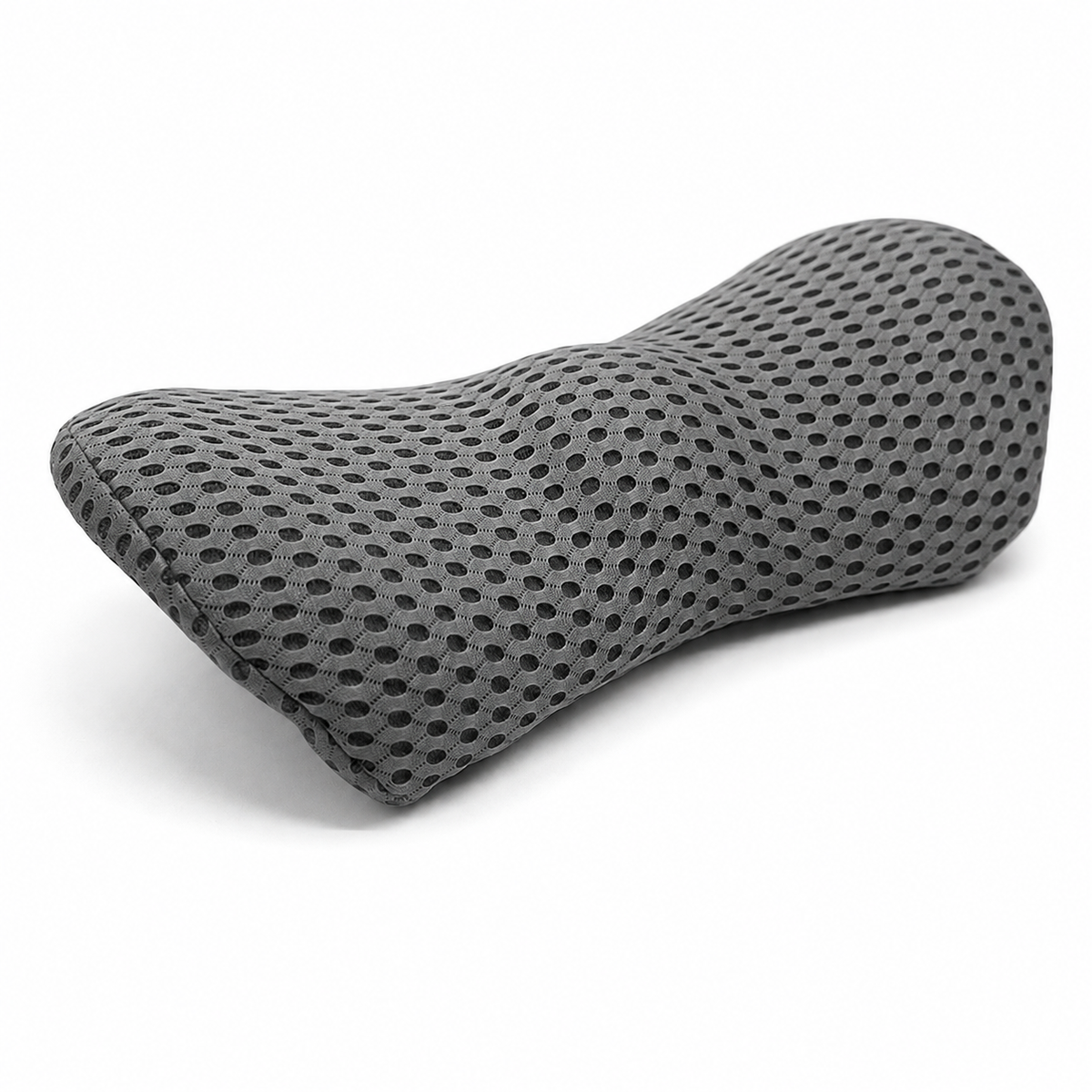 Lendenstützkissen aus Memory Foam in Grau